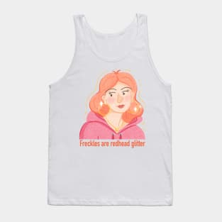 Redhead girl Tank Top